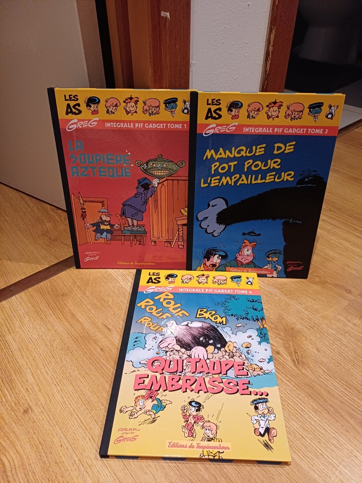 Bd Les As 1/3/4 intégrale TL, Livres, BD, Comme neuf, Plusieurs BD, Enlèvement ou Envoi