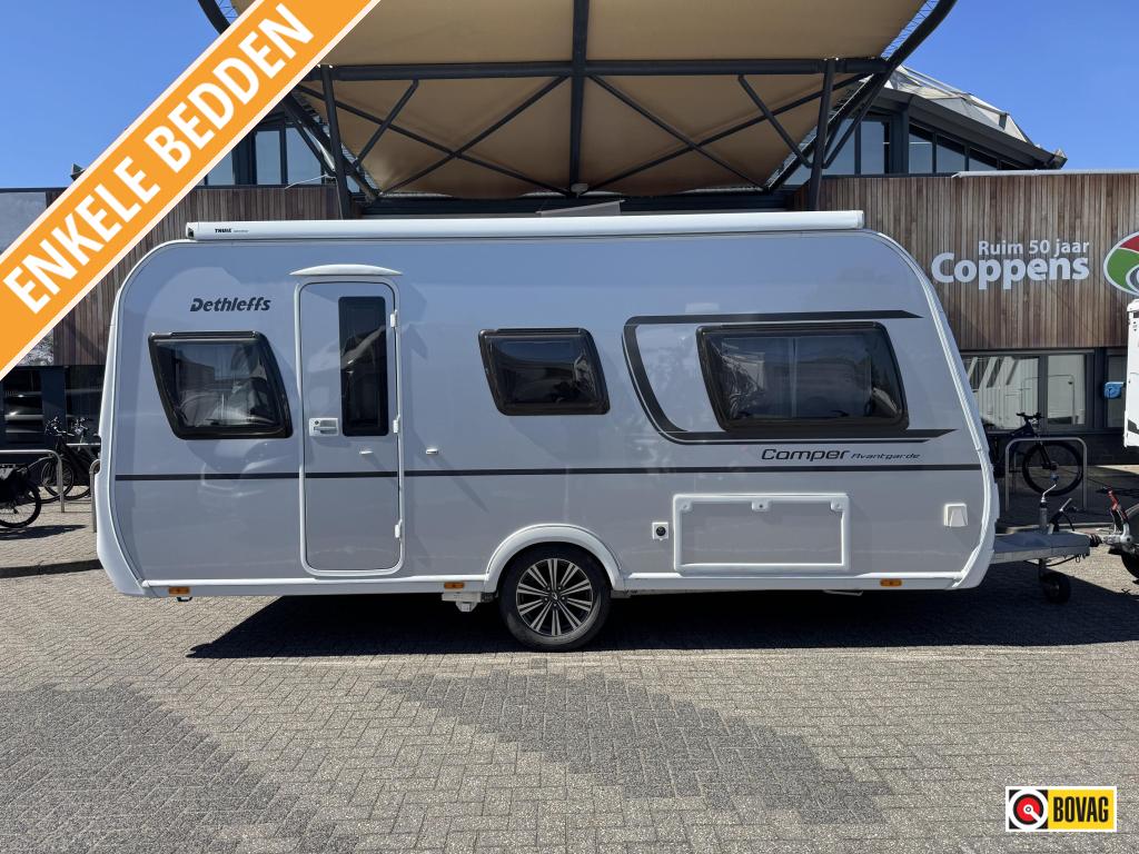 Dethleffs Camper Avantgarde 460 EL 2023 MOVER + LUIFEL!, Caravans en Kamperen, Treinzit, Dethleffs, Tot en met 4, 1000 - 1250 kg