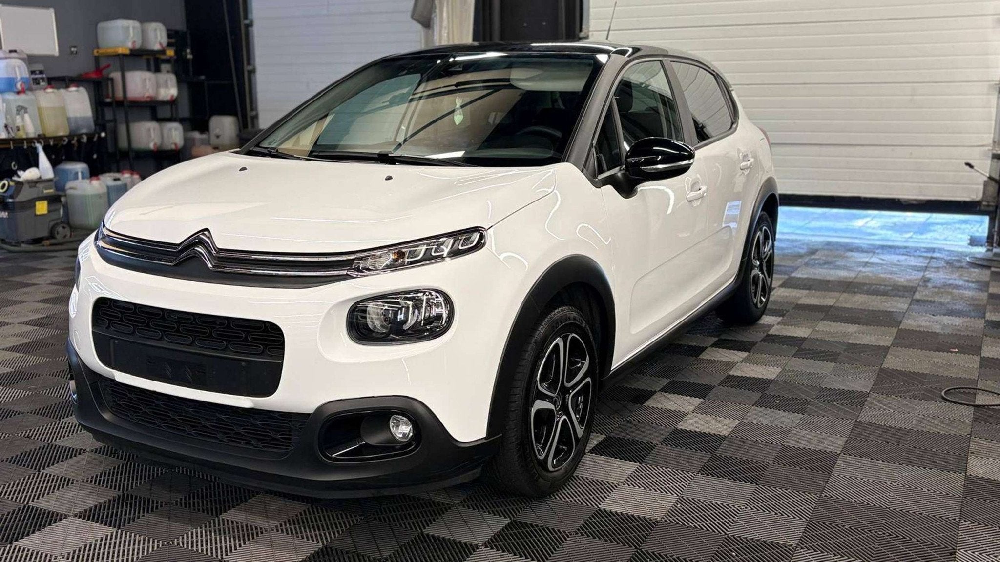 Citroën C3 bj. 2020 benzine Euro 6, Gebruikt, Wit, Parkeersensor, Bedrijf