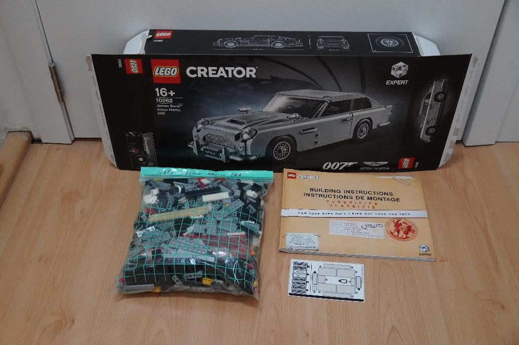 LEGO 10262 - James Bond Aston Martin DB5, Ophalen of Verzenden, Zo goed als nieuw, Complete set, Lego