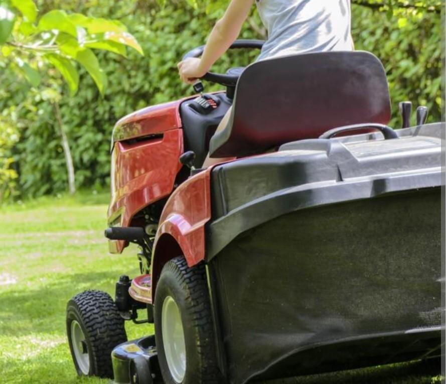 Gras laten afrijden, Tuin en Terras, Ophalen of Verzenden