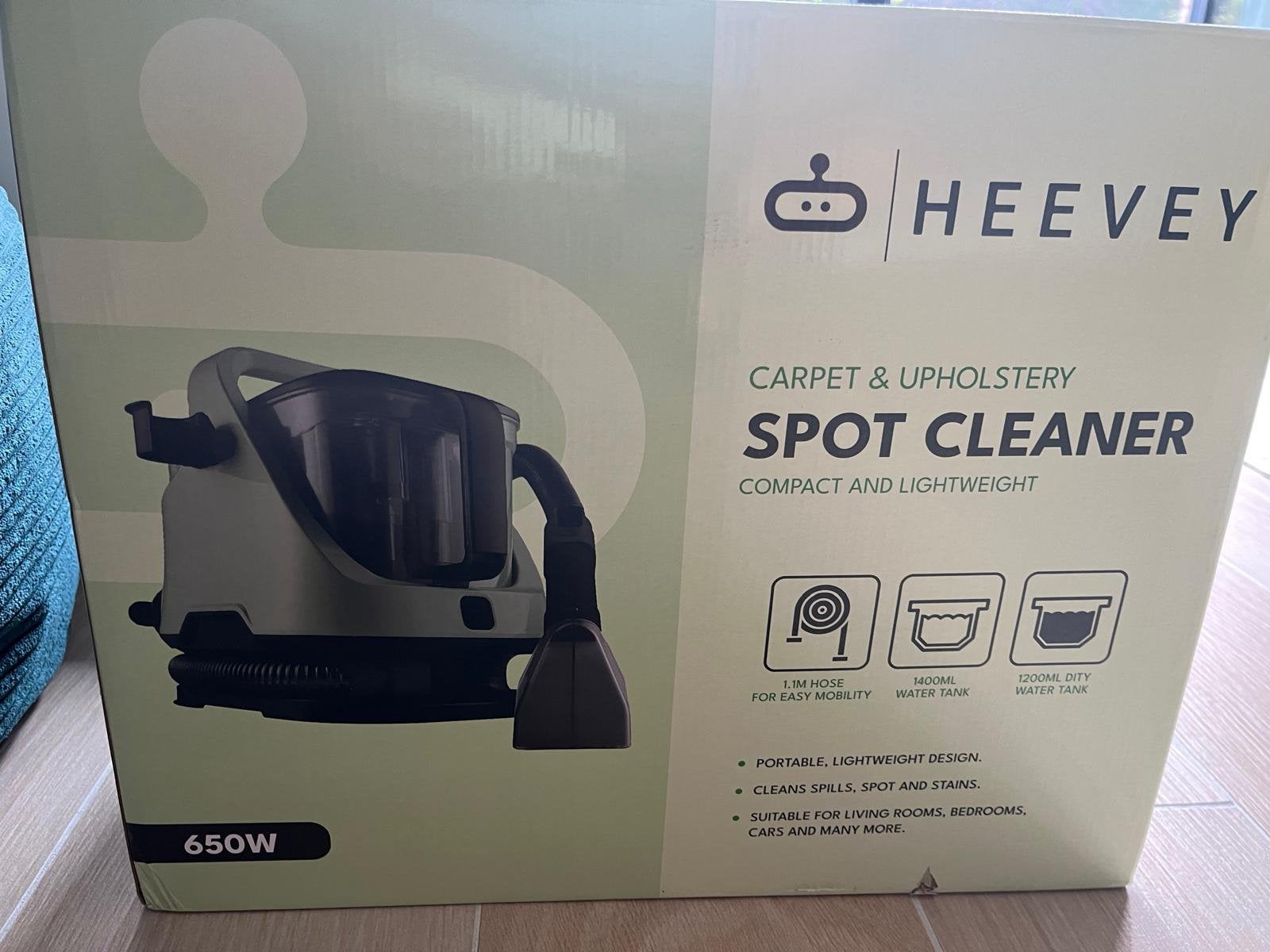 Heevey vlekkenreiniger, Elektronische apparatuur, Ophalen, Zo goed als nieuw