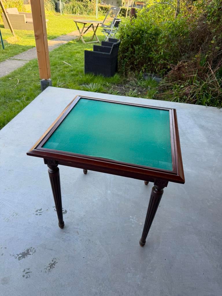 Bridgetafel 80x80, Ophalen