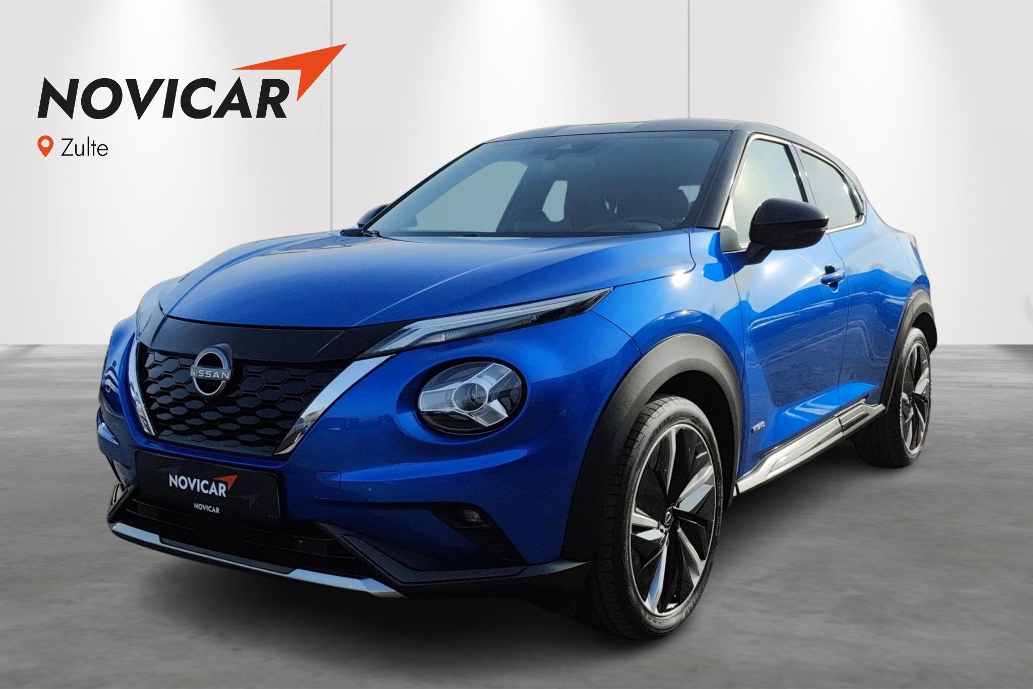 Nissan Juke 1.6 Hybrid N-Design + BOSE - CAMERA - GPS, Auto's, Stof, Gebruikt, 750 kg, 4 cilinders