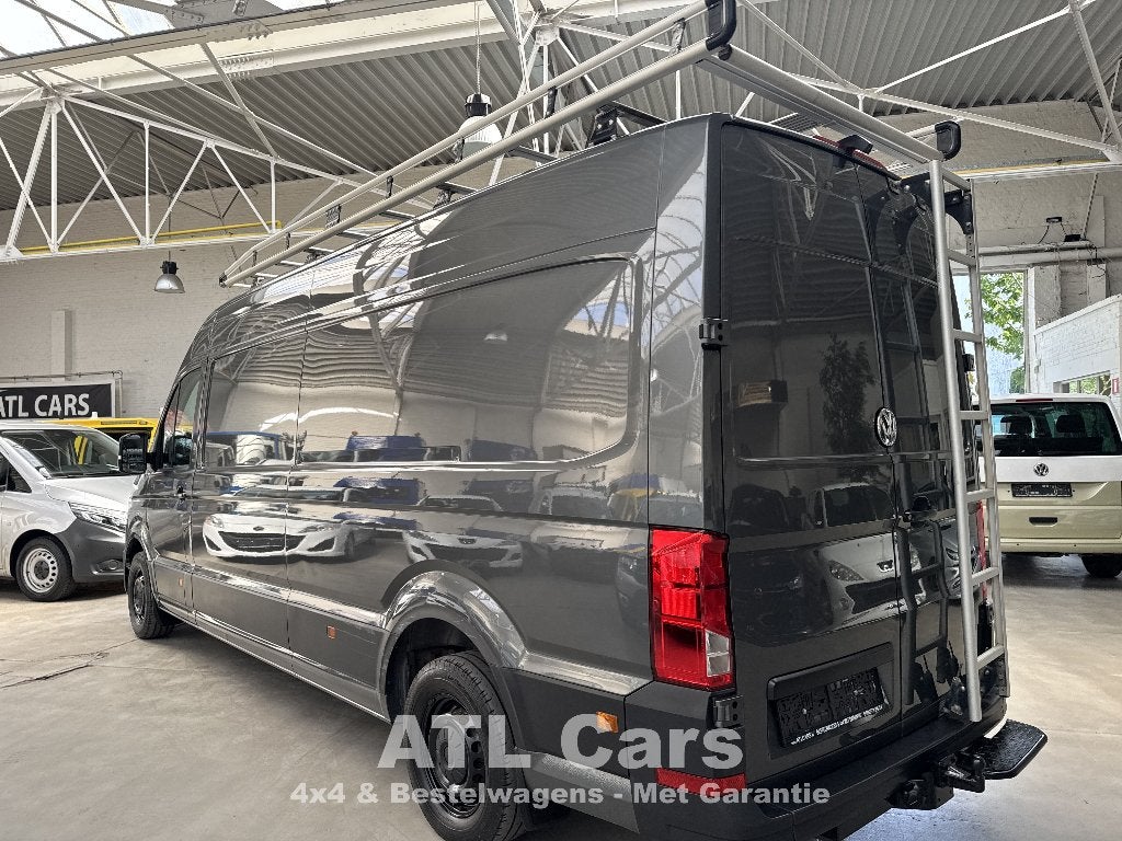 Volkswagen Crafter 2.0 Diesel |MAXI|1er prop|3500 kg tirer, Autos, Cuir, Argent ou Gris, Entreprise, 3 places