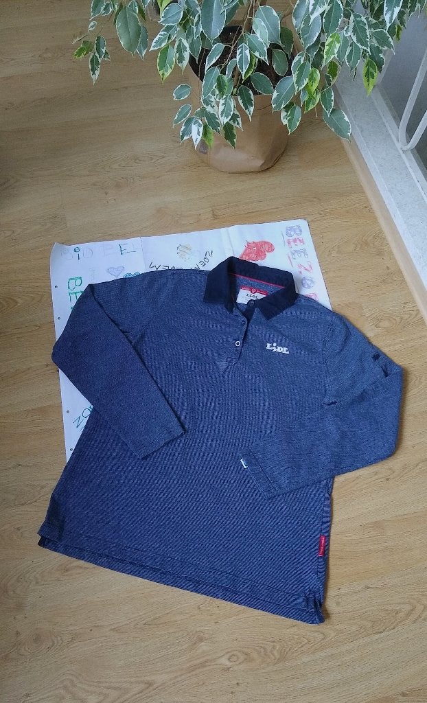 Longsleeve polo LIDL, donkerblauw, mt M - nieuwstaat, Kleding | Dames, Truien en Vesten, Maat 38/40 (M), Blauw, Ophalen of Verzenden