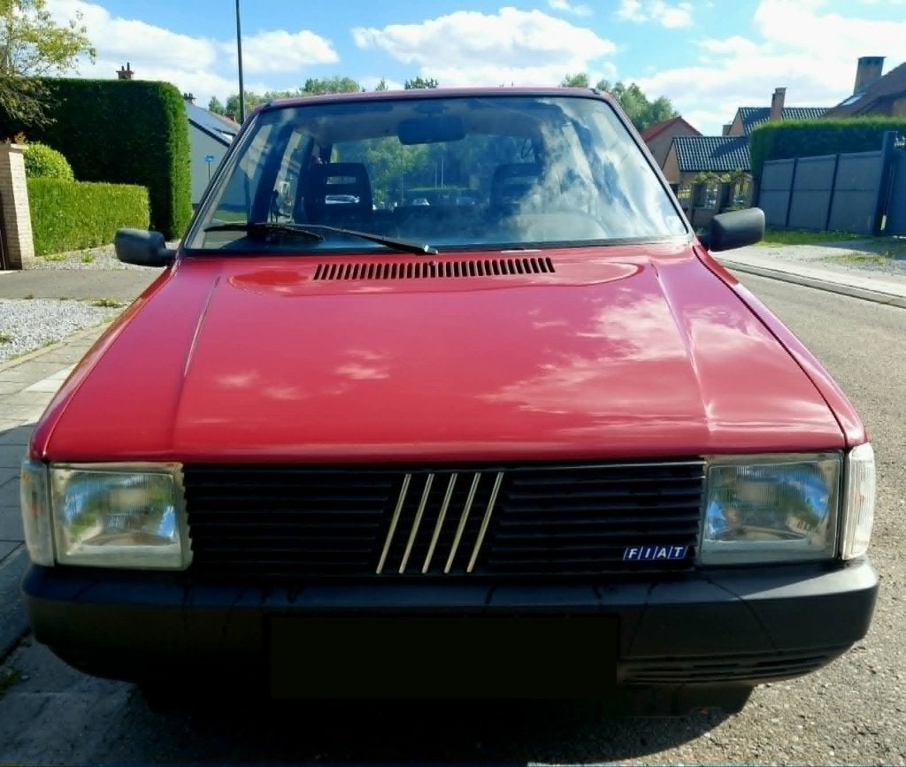 FIAT UNO 45, Autos, Rouge, Achat, Uno, Boîte manuelle