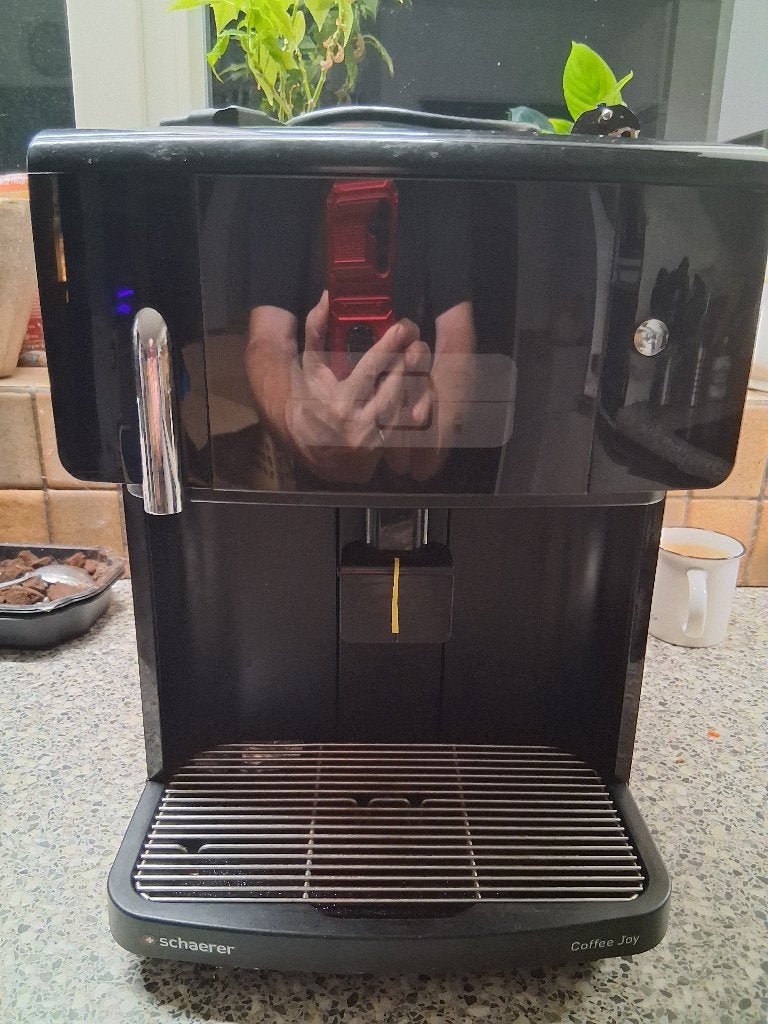Koffiemachine Schaerer Coffee Joy, Gebruikt, Koffiemachine, Koffiebonen, 4 tot 10 kopjes