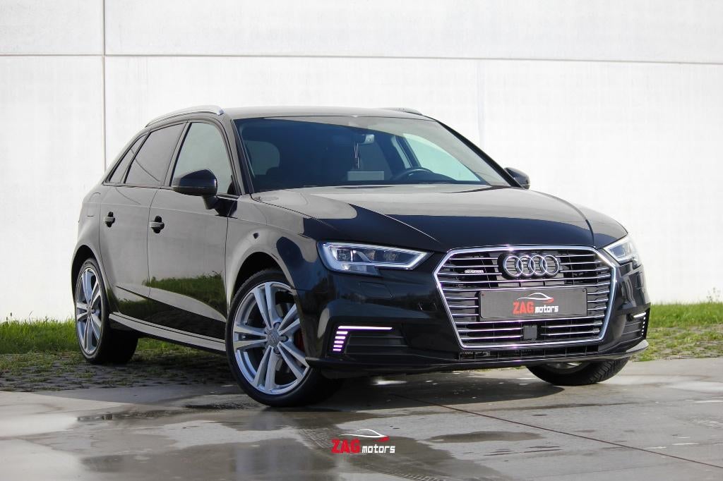 Audi A3 Sportback 40 e-tron Sport – Plug-in Hybride, Auto's, Testrit aan huis, Stof, 4 cilinders, Zwart