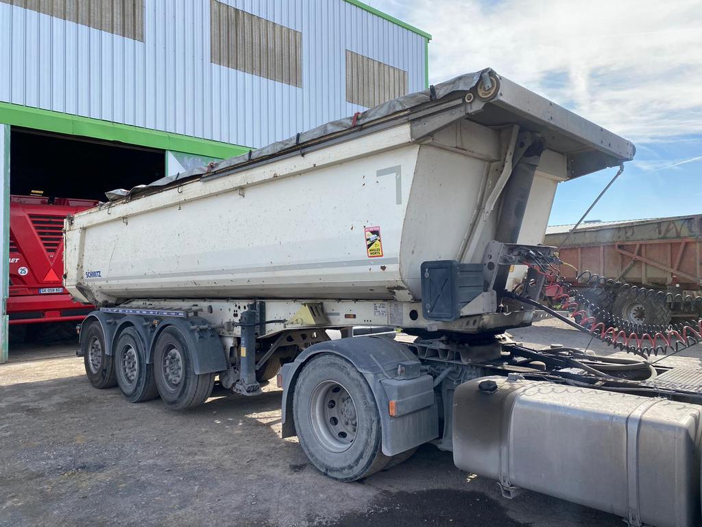 2015 Schmitz 27m3 Hardox hydraulische semi-kiepwagen, Auto's, Particulier, Te koop