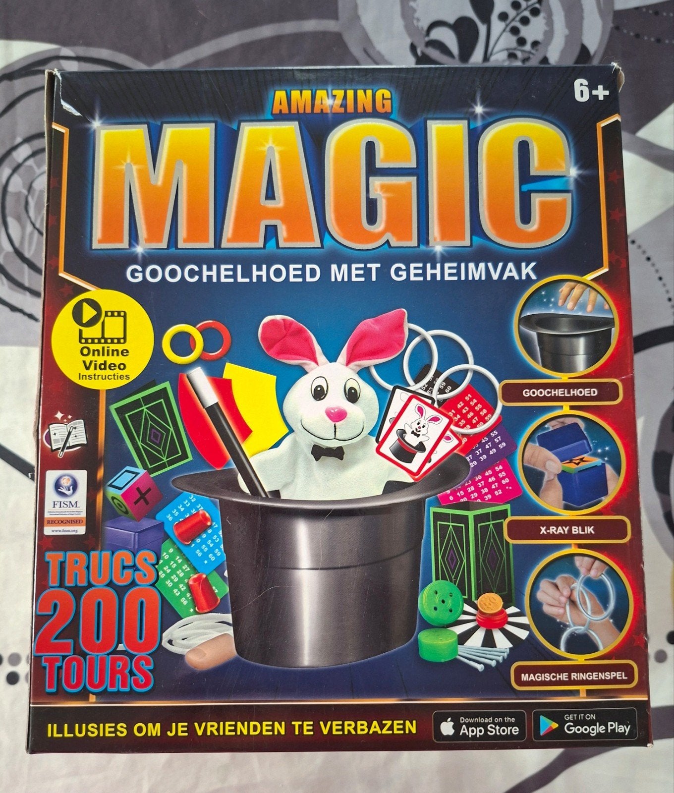 Toveren / goochelen / Magic  : Goochelhoed met 200 trucs, Ophalen of Verzenden