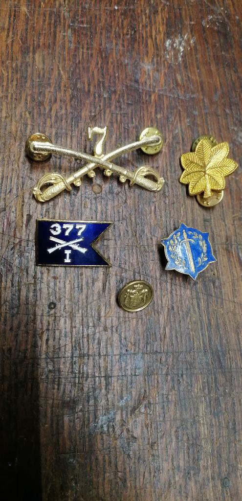 Insignes militaire US Américaine WW2 cavalry etc, Collections, Envoi, Autres, Ruban, Médaille ou Ailes