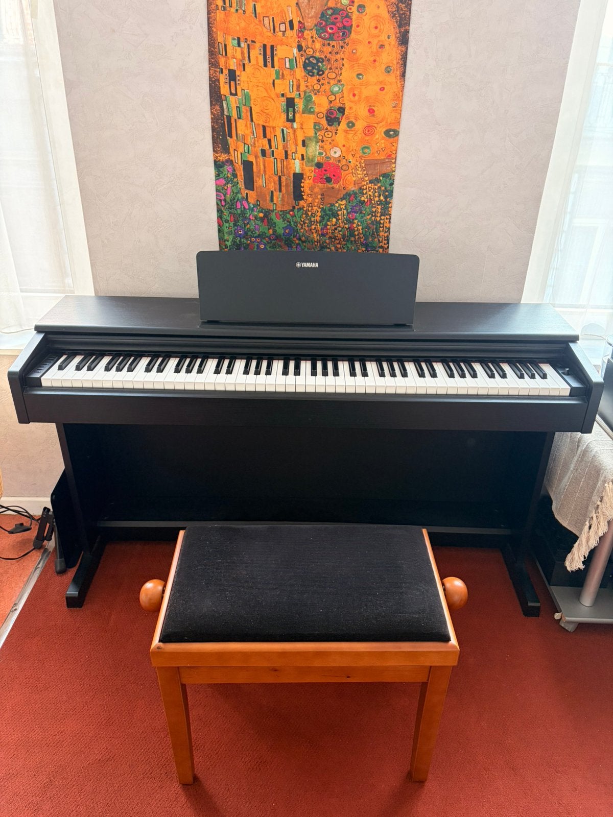 Yamaha YDP Arius 144 + banc de piano offert, Enlèvement, Comme neuf