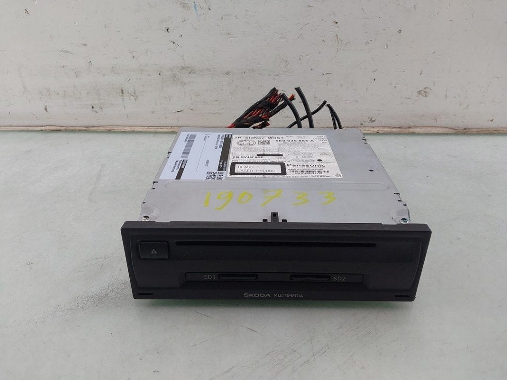 MULTI MEDIA COMPUTER Skoda Octavia Combi (5EAC), Auto-onderdelen, Elektronica en Kabels, Skoda, Gebruikt
