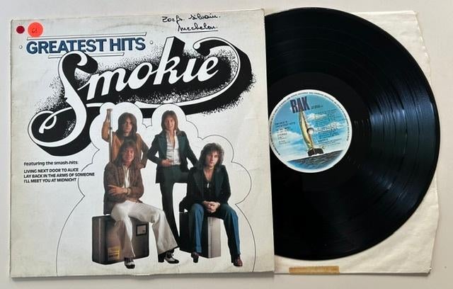 LP SMOKIE - GREATEST HITS - POP, Cd's en Dvd's, Complilatie, Ophalen of Verzenden, Gebruikt, 12 inch