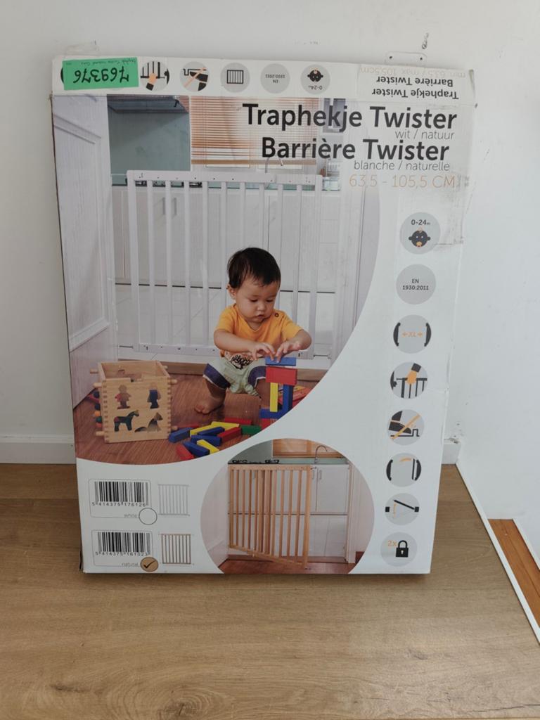 Traphekje twister, Kinderen en Baby's, Traphekjes, Ophalen, Hout