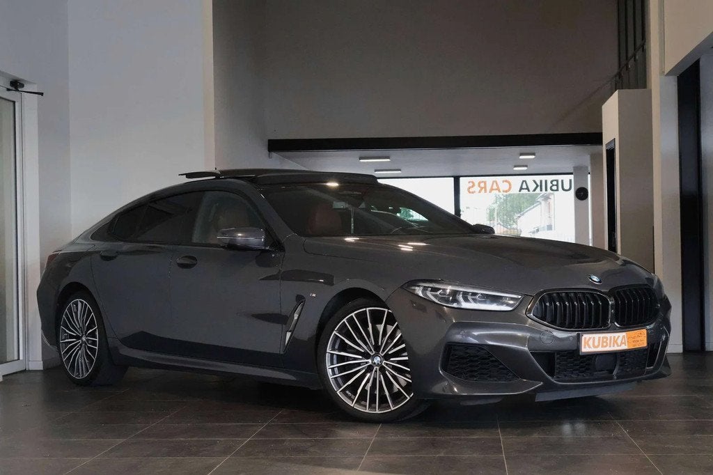 BMW 8 series 840 Gran Coupé 840iAS M-PACK Opendak Head-up G, Auto's, BMW, Automaat, 4 deurs, Gebruikt, Euro 6