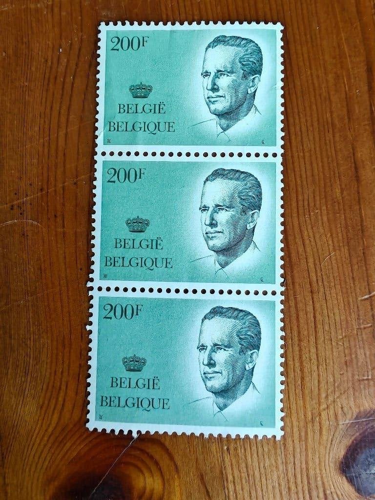 1986 postzegel Koning Boudewijn - OBP 2236, Koninklijk huis, Frankeerzegel, Ophalen of Verzenden, Zonder stempel