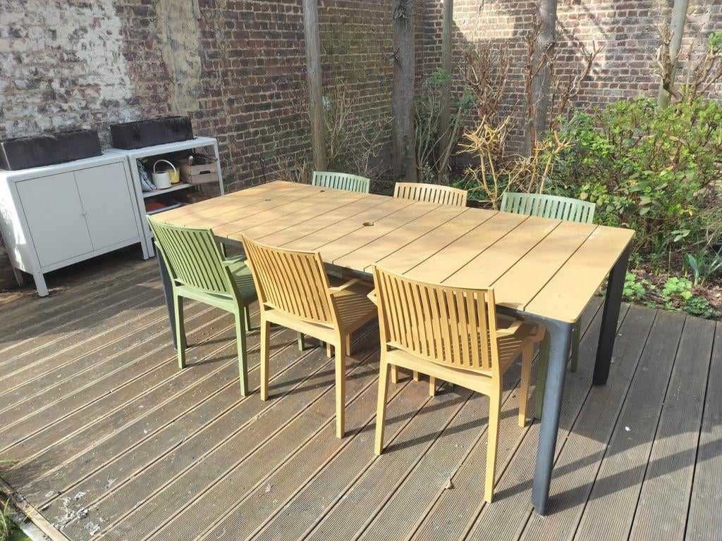 Tuintafel, Enlèvement