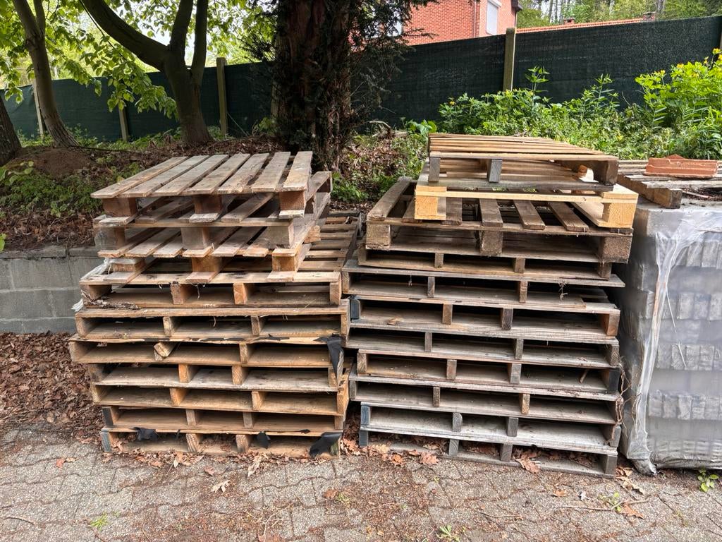 Palletten, Ophalen, Zo goed als nieuw
