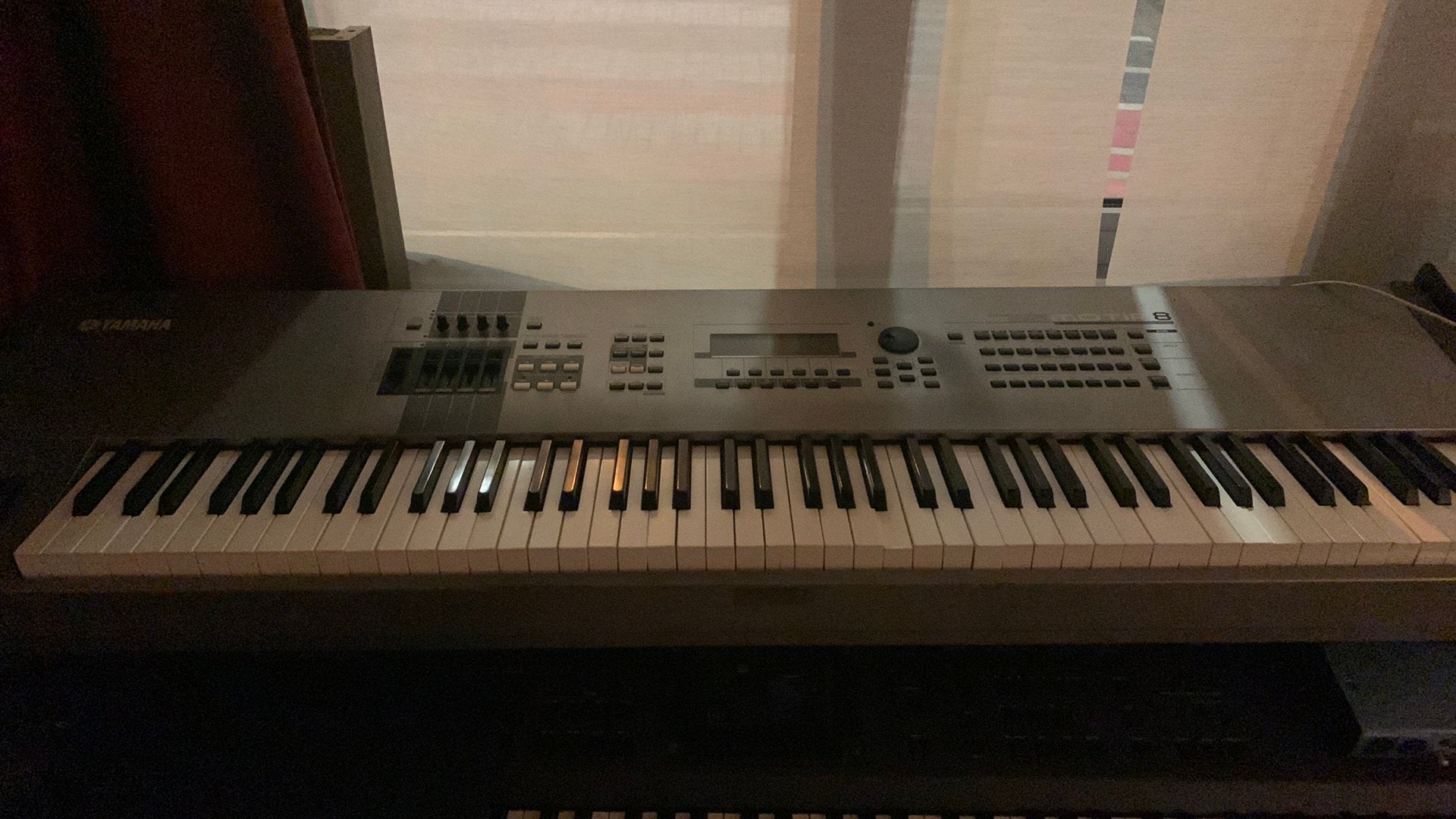 Legendarische Yamaha motif 8, Muziek en Instrumenten, Orgels, Ophalen, Gebruikt, 1 klavier, Overige typen