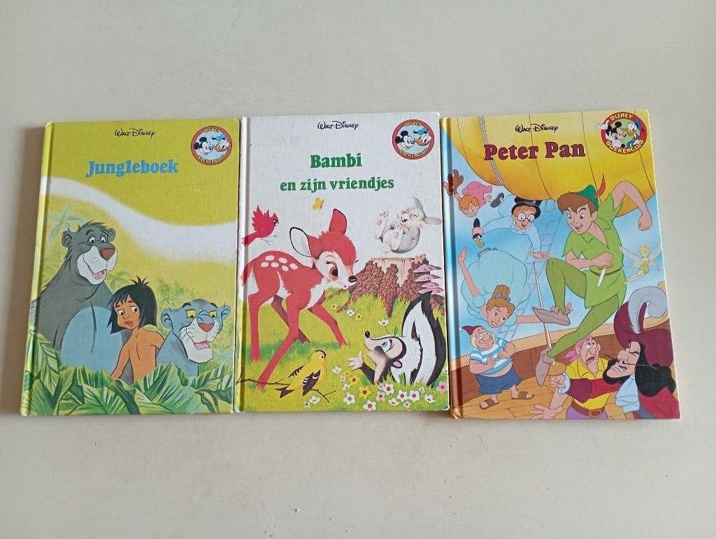 3 livres de Walt Disney, Enlèvement ou Envoi, Comme neuf, Livre de lecture