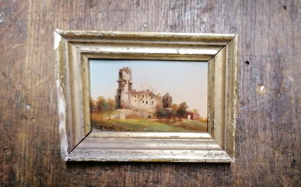 Cadre ancien château, Envoi, Utilisé