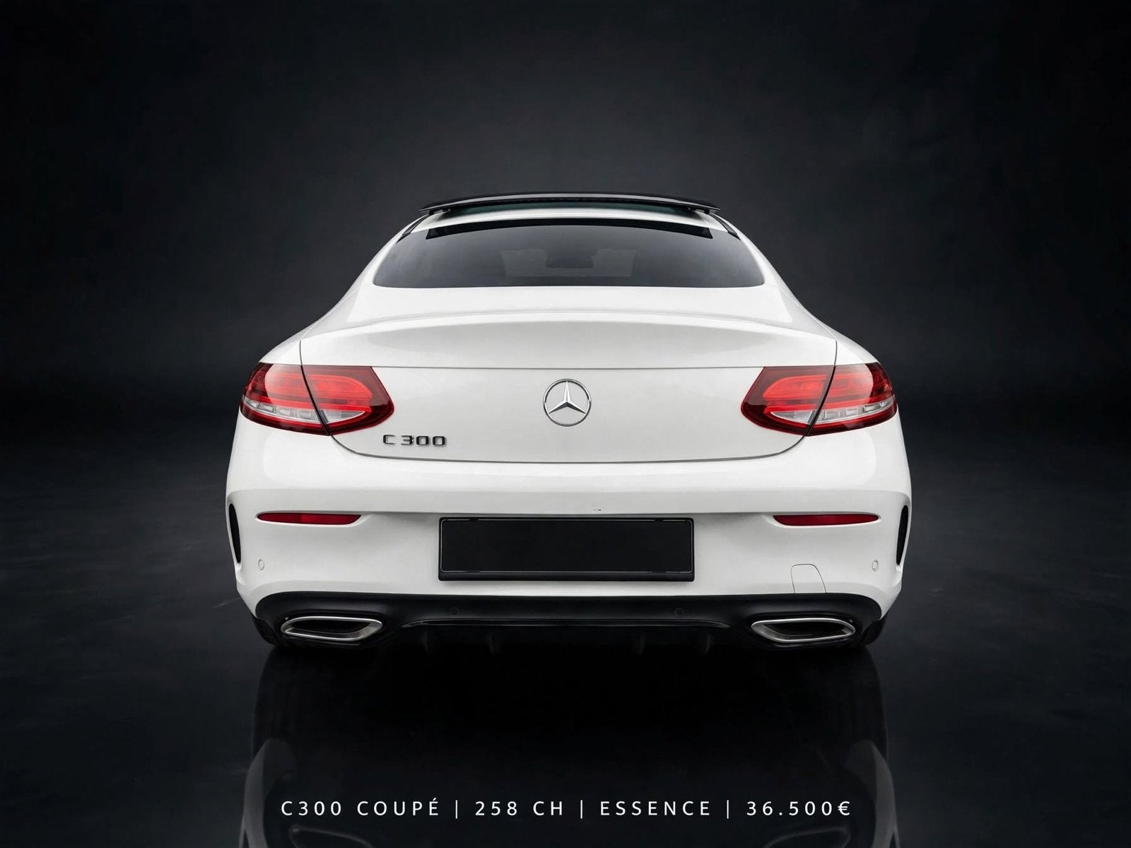 Mercedes C300 coupé amg/70000 km/benzine/258 uur/ belgisch, Automaat, Achterwielaandrijving, Euro 6, 4 cilinders
