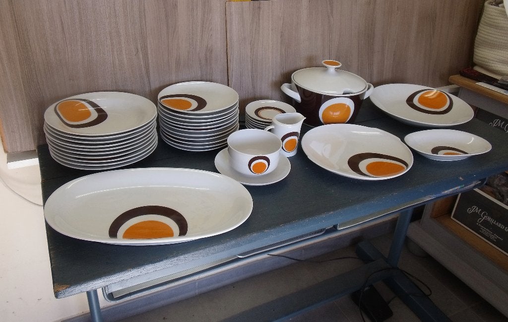 Service de table Vintage An 70 - Winterling Bavaria - 34 p, Enlèvement
