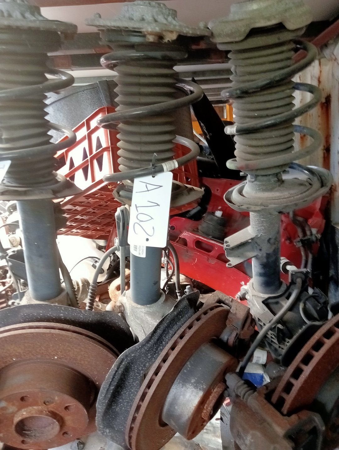 Schokdemper links-voor van een BMW 1-Serie, -, Utilisé, -, Enlèvement ou Envoi