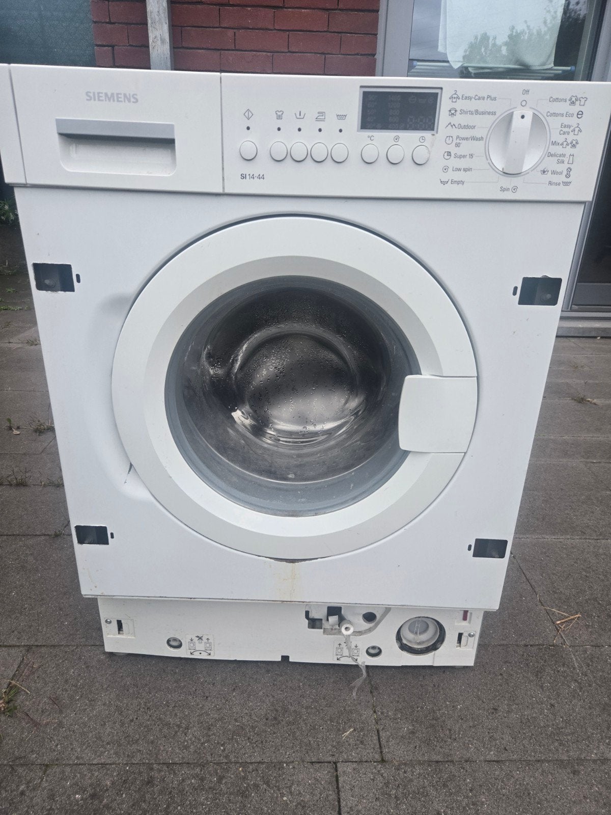 Gratis Siemens wasmachine, Ophalen