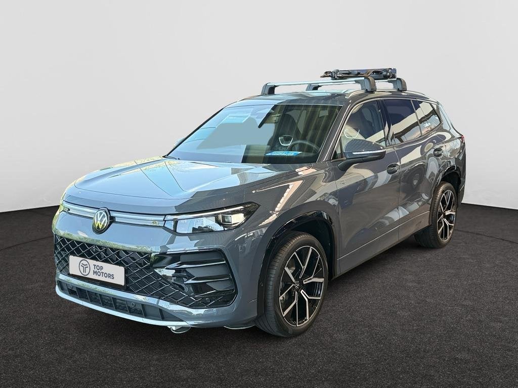 Volkswagen Tayron Tayron R-Line 1.5 eTSI 110 kW (150 pk) 7 v, Auto's, Volkswagen, Automaat, 151 g/km, SUV of Terreinwagen, Zilver of Grijs