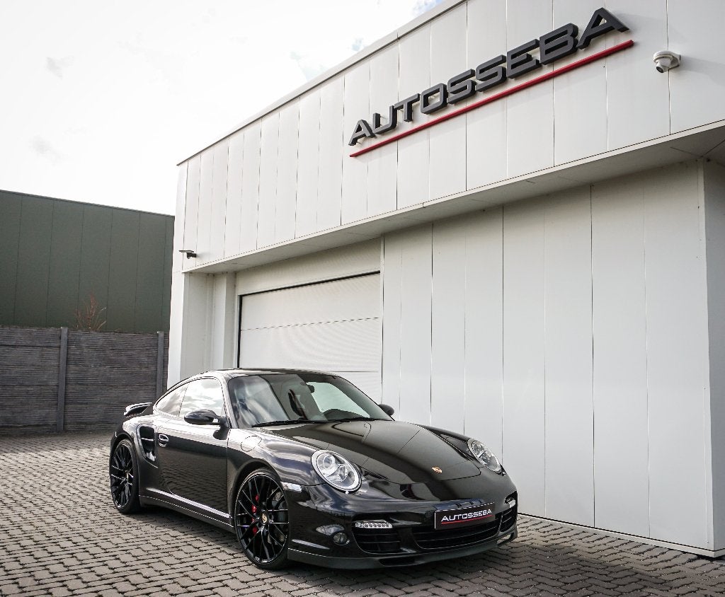 Porsche 997 Turbo – Topstaat | Slechts 34.222 km, Auto's, Porsche, Automaat, Dealer onderhouden, Zwart, Zwart