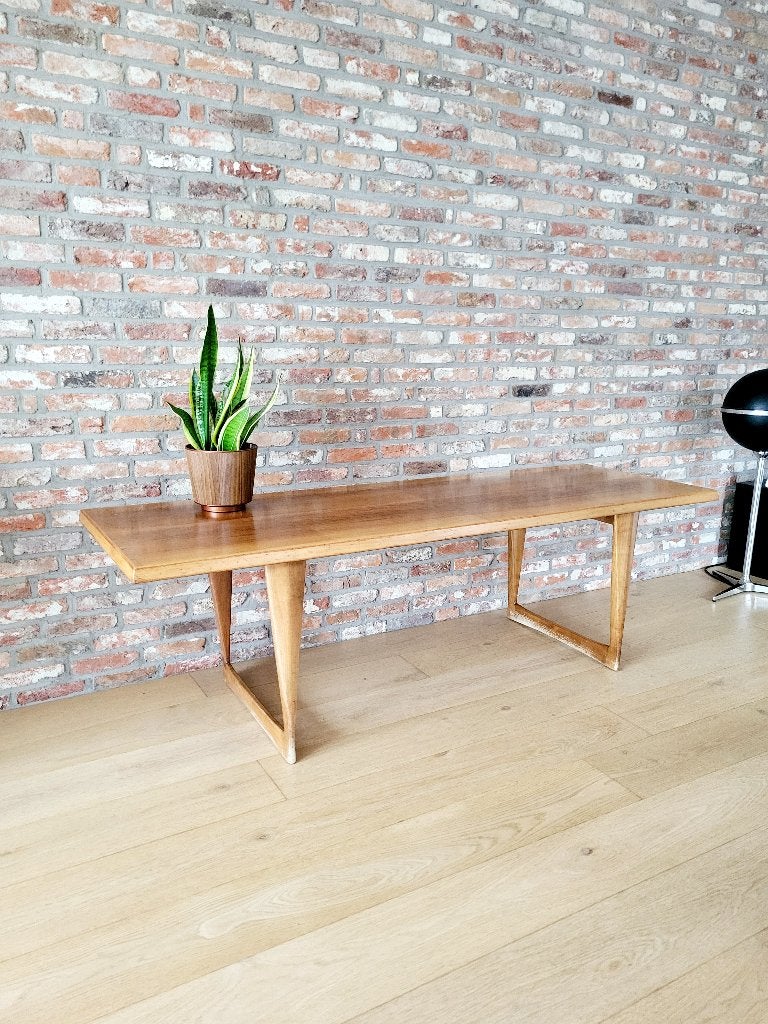 Table basse ou buffet Mid Century XL, design danois, Enlèvement