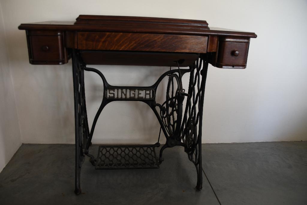 Machine à coudre Singer, Antiquités & Art, Antiquités | Machines à coudre, Enlèvement