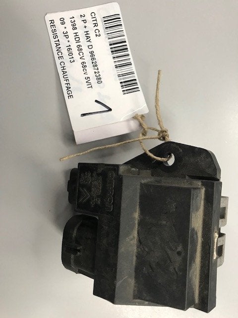 RESISTANCE CHAUFFE Citroën C2 (JM) (9662872380), Citroën, Mevr. I. Hauben, Utilisé, Rue de l'Espoir 34 34
4030  GRIVEGNÉE, BE
