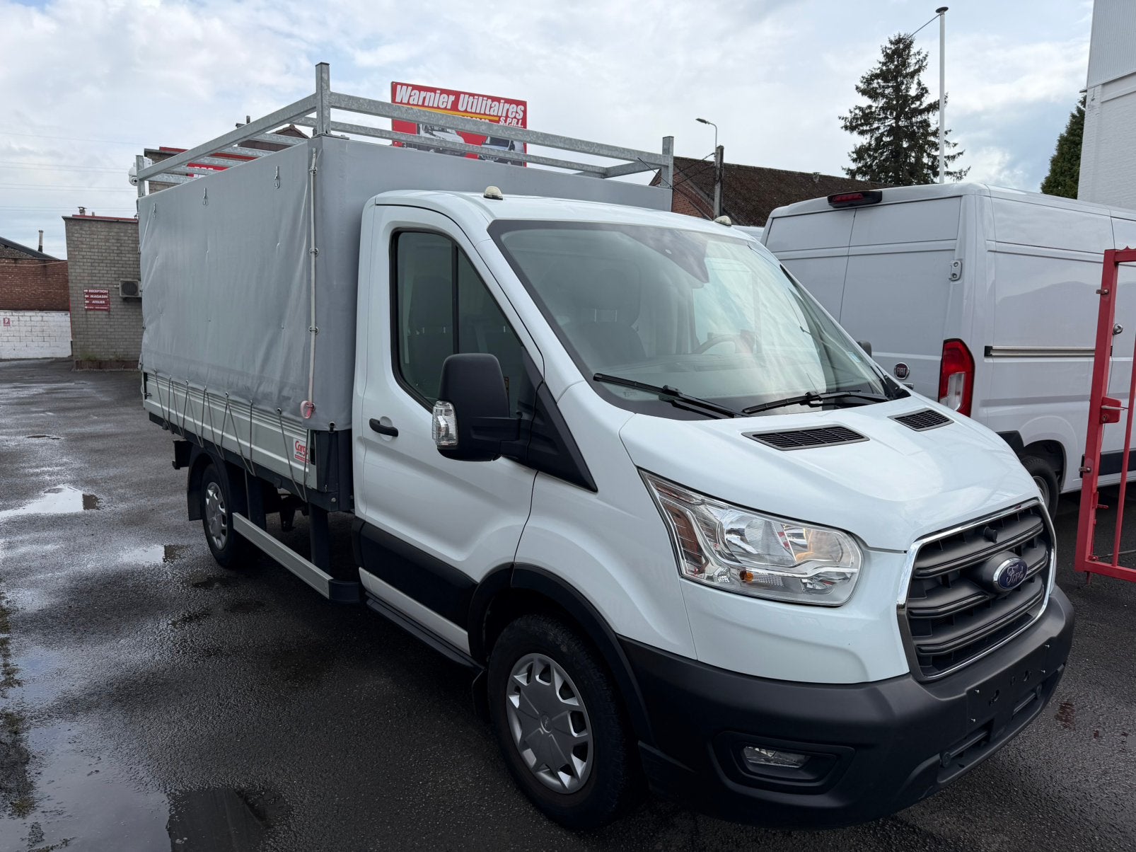 Ford Transit dekzeil 18500€ excl. BTW, Stof, 1995 cc, Euro 6, 4 cilinders