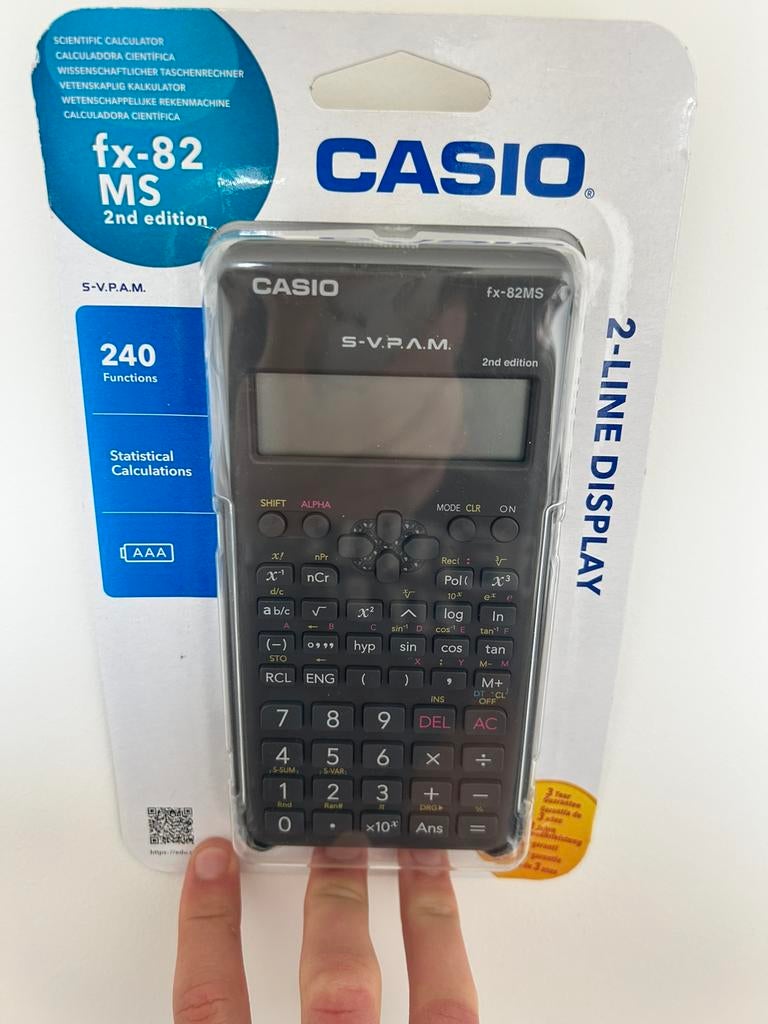 Casio fx-82 MS 2nd edition, Enlèvement, Calculatrices graphique, Neuf