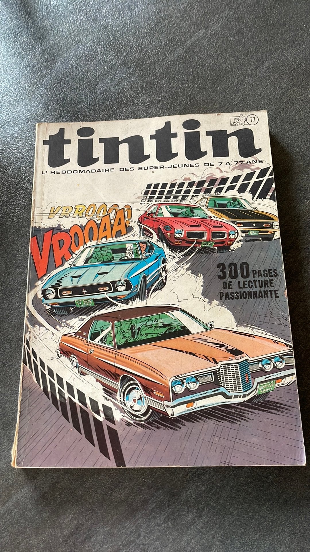 Fascicule tintin n’77, Enlèvement ou Envoi, Comme neuf