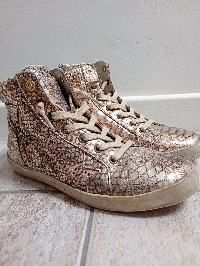 PANTOFOLA d'ORO hoge sneakers maat 36, Kleding | Dames, Ophalen, Zo goed als nieuw, Sneakers