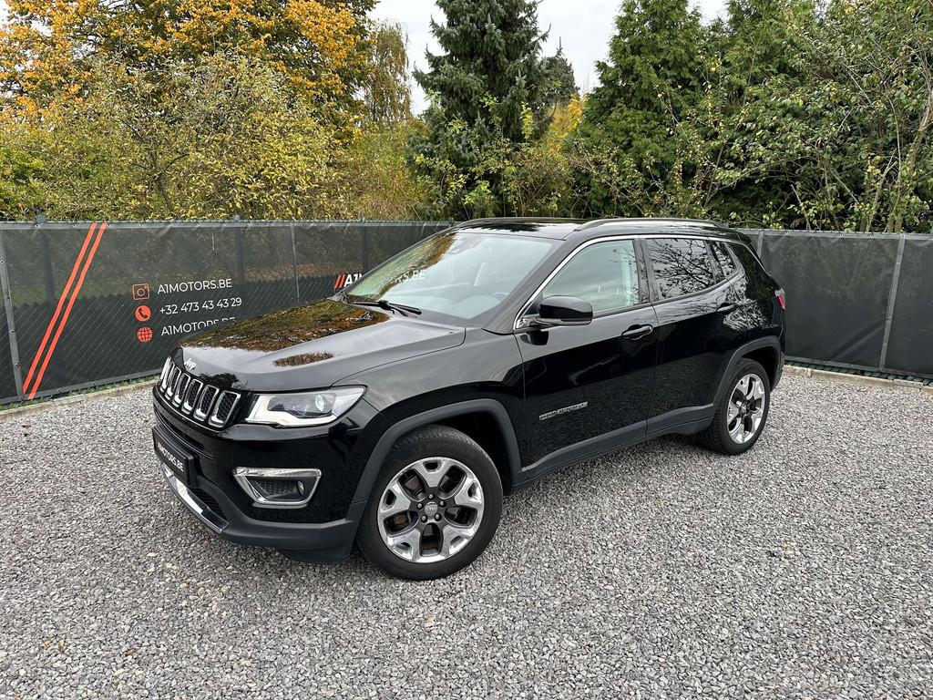Jeep Compass Compass 1.6 MultiJet Limited, 4 cilinders, Zwart, Bedrijf, 5 deurs