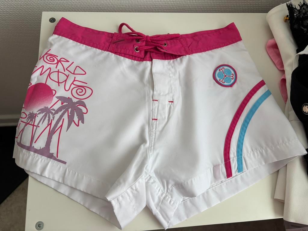 Nieuw gekleurde shorts, Kort, Wit, Nieuw, Ophalen of Verzenden