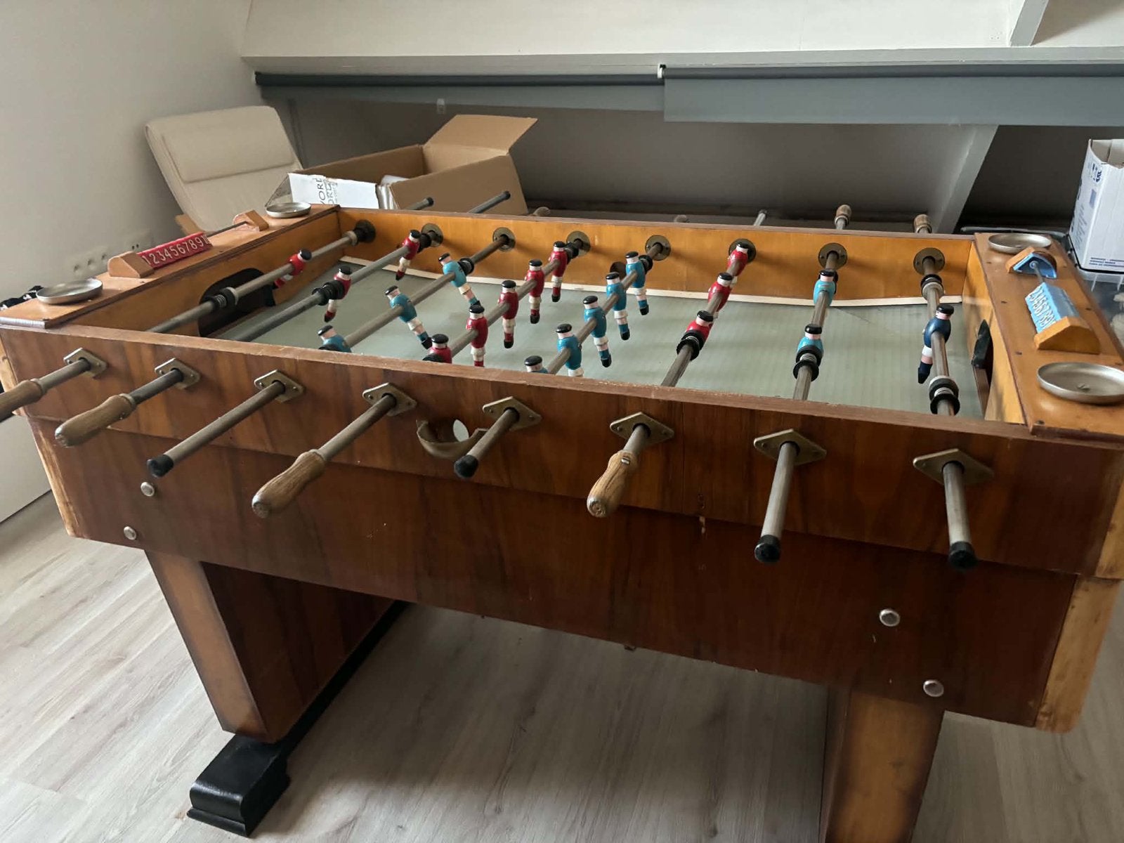 Kickertafel nostalgie !!!!, Ophalen, Gebruikt