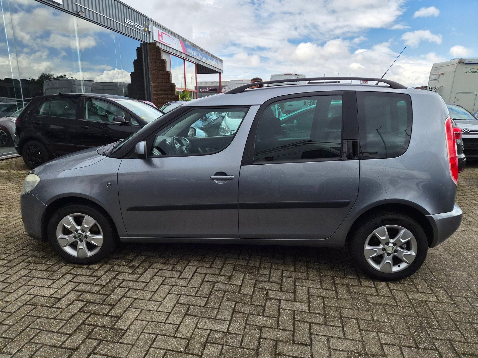 Skoda Roomster 1.4tdi, Auto's, Skoda, Zwart, Roomster, Bedrijf, Euro 4