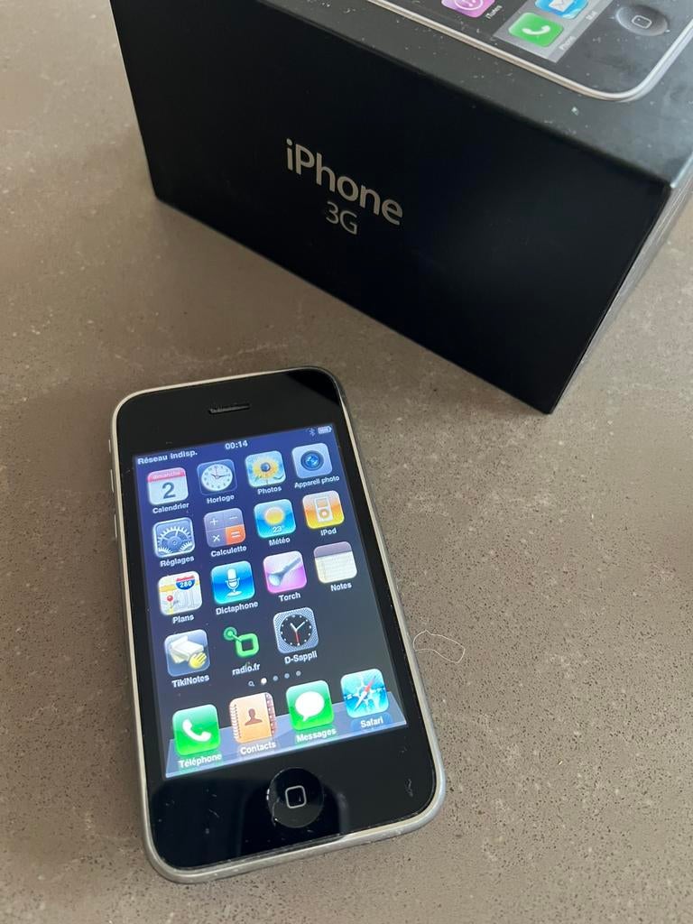 iPhone 3G 8GB Collection, Telecommunicatie, Mobiele telefoons | Apple iPhone, Gebruikt, Zwart, Ophalen of Verzenden, 8 GB