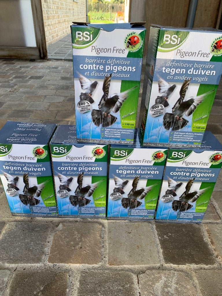 épis à oiseaux (moyen de dissuasion contre les oiseaux), Enlèvement, Neuf