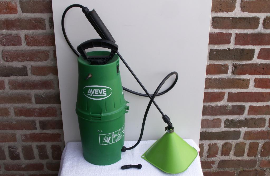 Drukspuit Aveve, 5 liter., Ophalen, Zo goed als nieuw, Onkruidbestrijding