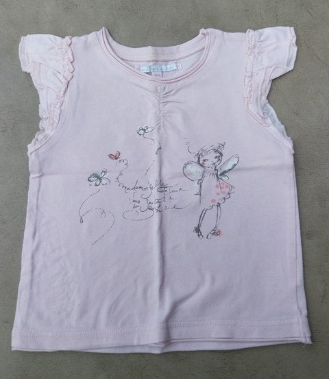 Lichtroze t-shirt van Lisa Rose (3 jaar), Meisje, Ophalen of Verzenden, Zo goed als nieuw, Shirt of Longsleeve