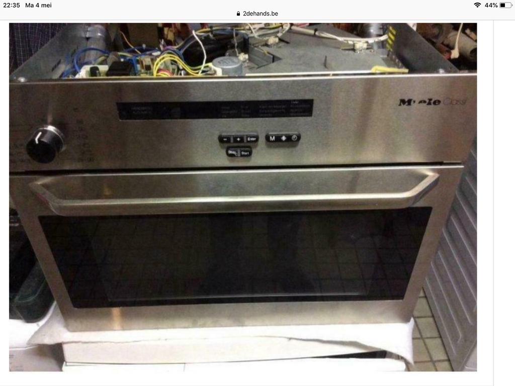 Onderdelen van miele classic combi oven h186mb . (Zie lijst), Elektronische apparatuur, Ophalen of Verzenden, Gebruikt, Oven