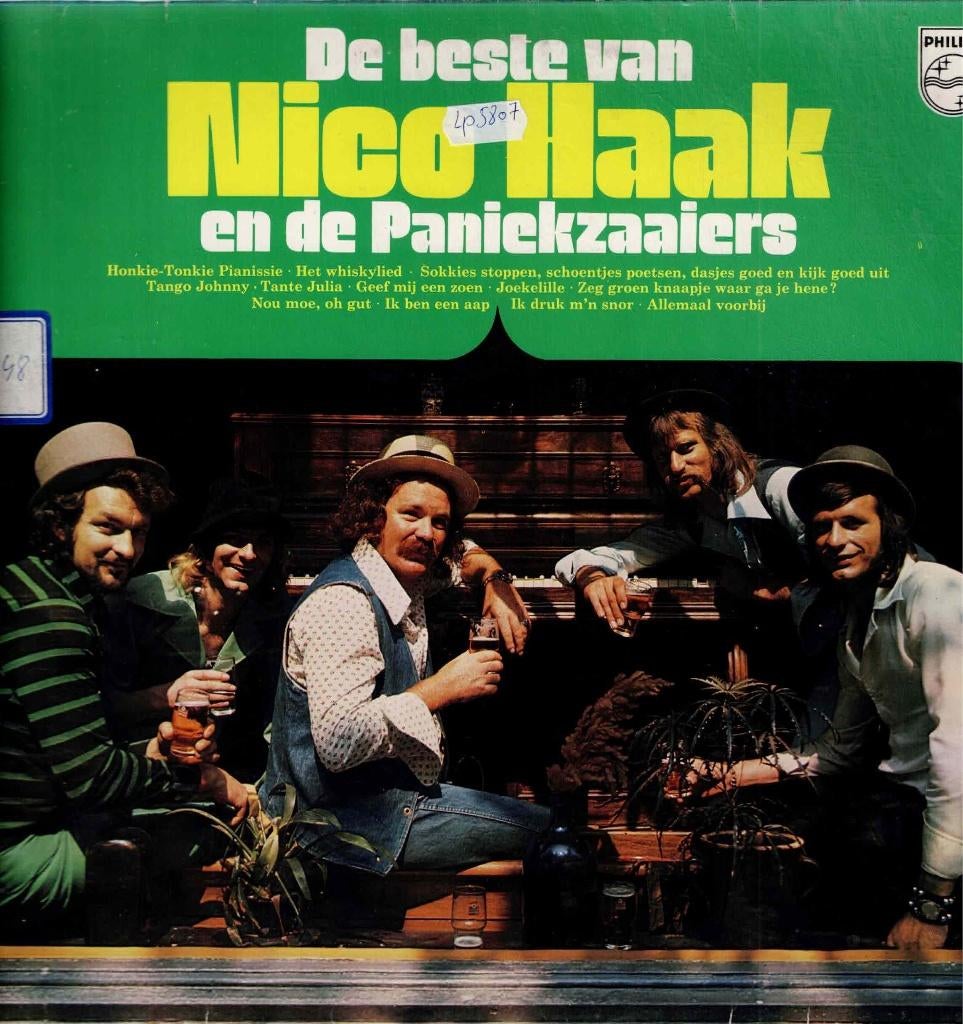 Vinyl, LP   /   De Beste Van Nico Haak En De Paniekzaaiers, Cd's en Dvd's, Ophalen of Verzenden, Overige formaten